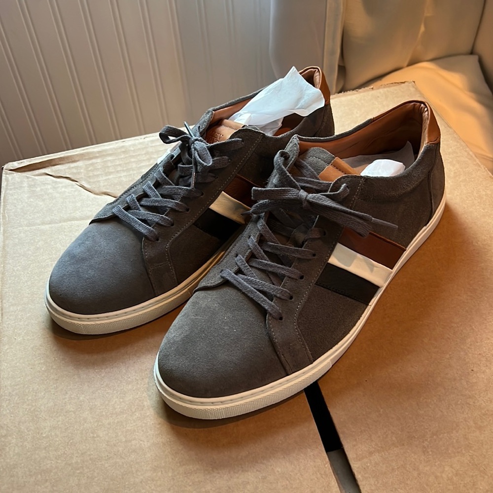 Allen Edmonds Courtside, Size 12 3e, Grey